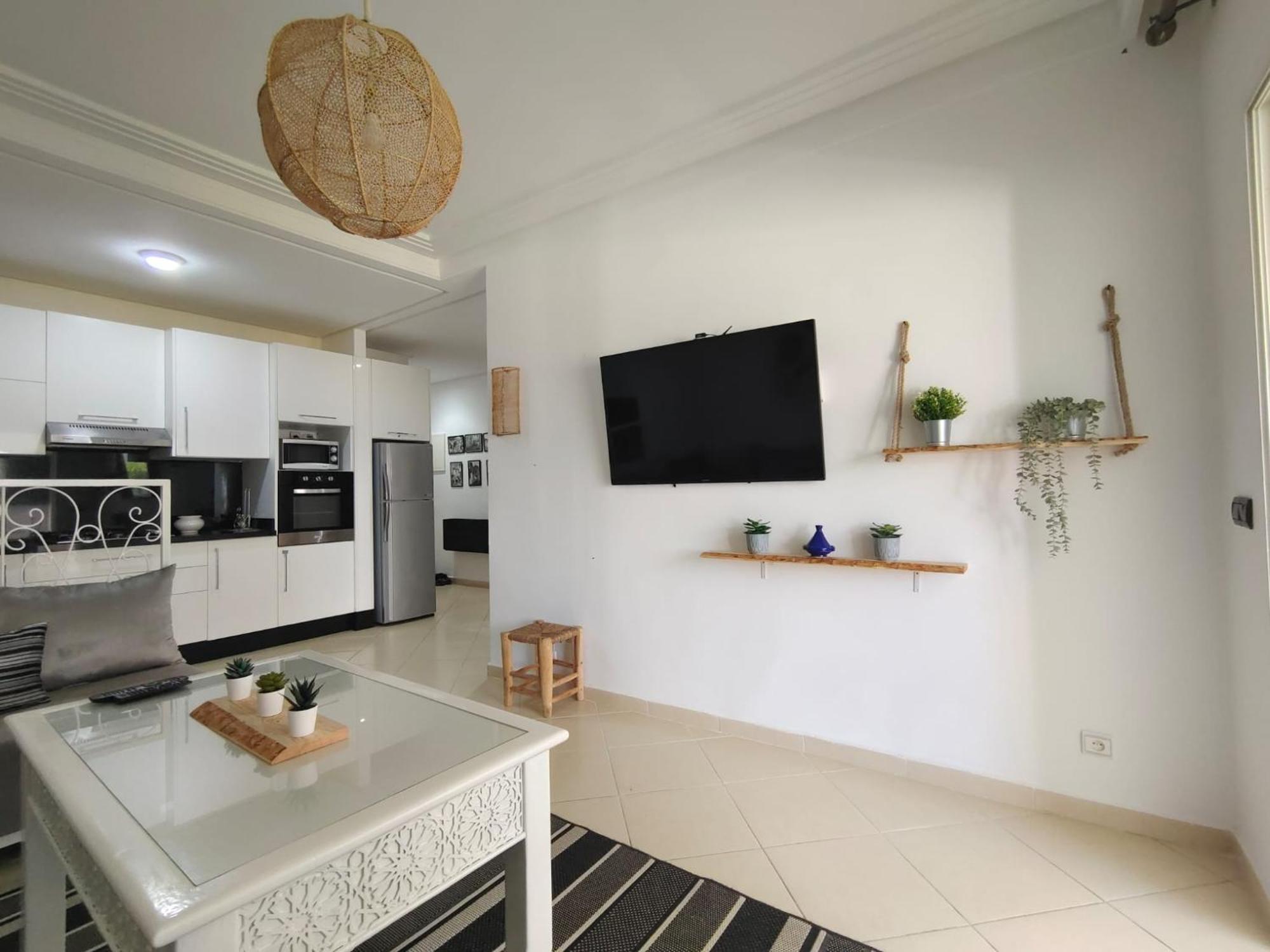 Chez Marya Asilah Marina Golf Uniquement Famille Apartamento Exterior foto